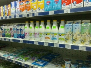 Молочная продукция Казахстана