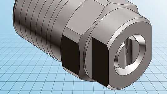 3D CAD модели форсунок и моющих головок