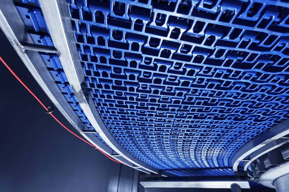 Внешний вид ленты спирального конвейера