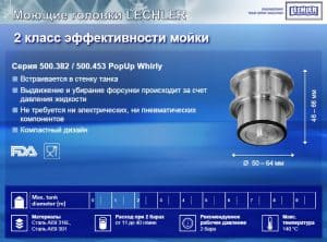 Презентация по моющим головкам серии 5P2/5P3